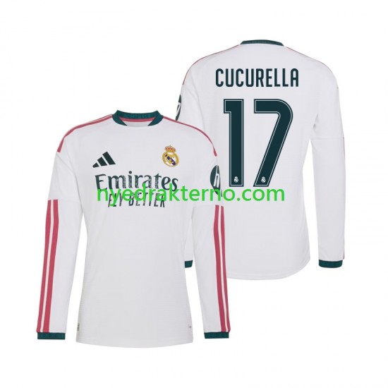 Real Madrid Fotballdrakt Marc Cucurella 17 Herre Hjemmedraktsett 2026-2027 Langermet