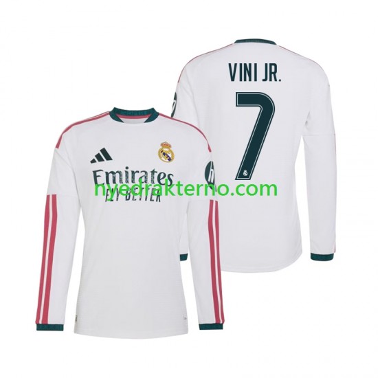 Real Madrid Fotballdrakt Vinicius Junior 7 Herre Hjemmedraktsett 2026-2027 Langermet