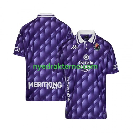 Real Valladolid Fotballdrakt Retro Herre Hjemmedraktsett 2025-2026 Kortermet