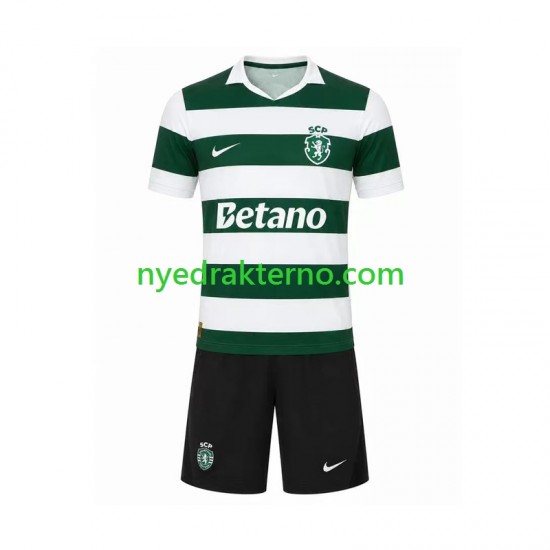 Sporting CP Fotballdrakt Barn Hjemmedraktsett 2026-2027 Kortermet