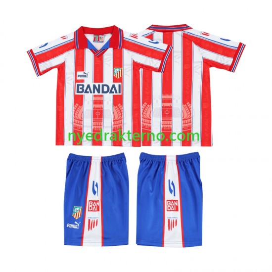 Sporting CP Fotballdrakt 1996 1997 Retro Barn Hjemmedraktsett Kortermet