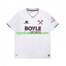 West Ham United Fotballdrakt Herre Bortedraktsett 2026-2027 Kortermet
