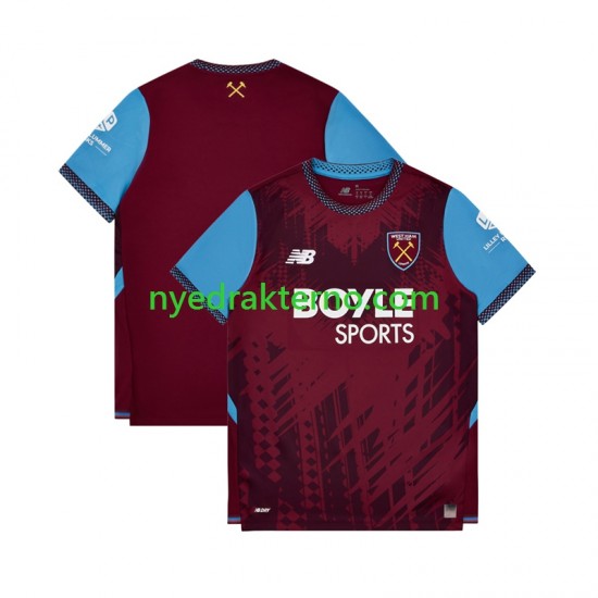 West Ham United Fotballdrakt Herre Hjemmedraktsett 2026-2027 Kortermet