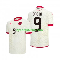 Albania Fotballdrakt Armando Broja 9 Herre Bortedraktsett Fotball-VM 2026 Kortermet