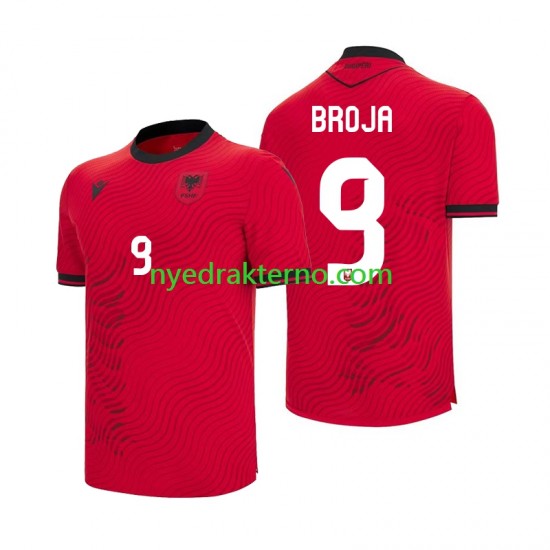 Albania Fotballdrakt Armando Broja 9 Herre Hjemmedraktsett Fotball-VM 2026 Kortermet