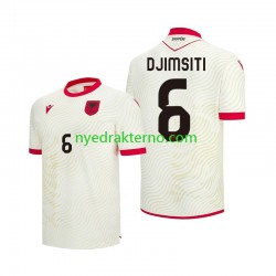 Albania Fotballdrakt Berat Djimsiti 6 Herre Bortedraktsett Fotball-VM 2026 Kortermet