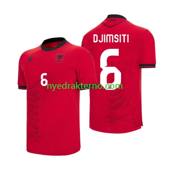 Albania Fotballdrakt Berat Djimsiti 6 Herre Hjemmedraktsett Fotball-VM 2026 Kortermet
