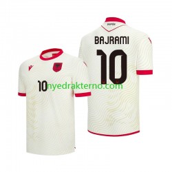 Albania Fotballdrakt Nedim Bajrami 10 Herre Bortedraktsett Fotball-VM 2026 Kortermet
