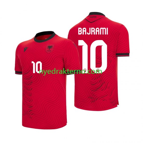 Albania Fotballdrakt Nedim Bajrami 10 Herre Hjemmedraktsett Fotball-VM 2026 Kortermet