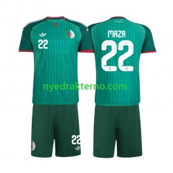 Algerie Fotballdrakt Ibrahim Maza 22 Barn Bortedraktsett 2026 Kortermet