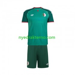 Algerie Fotballdrakt Barn Bortedraktsett 2026 Kortermet
