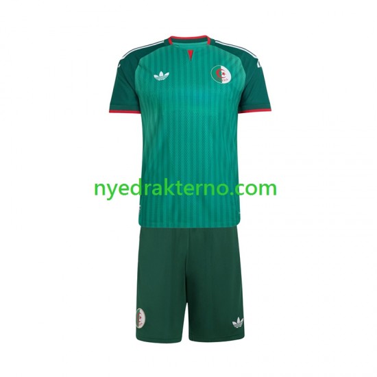 Algerie Fotballdrakt Barn Bortedraktsett 2026 Kortermet
