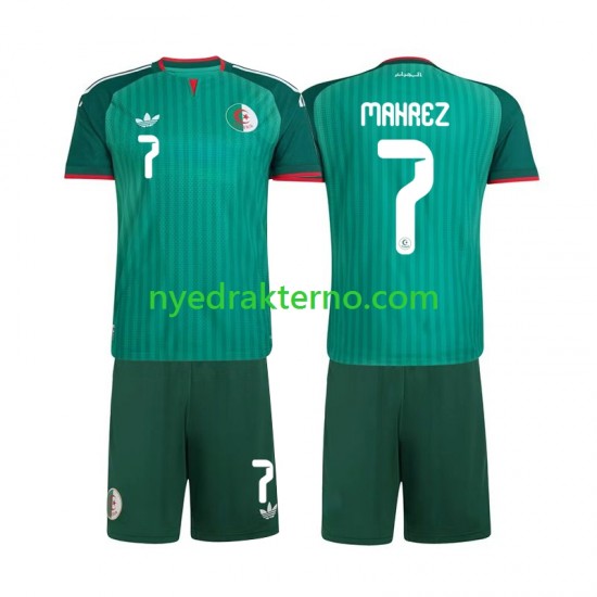 Algerie Fotballdrakt Riyad Mahrez 7 Barn Bortedraktsett 2026 Kortermet