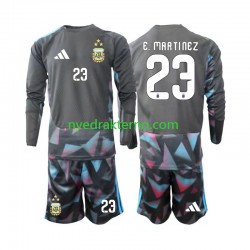 Argentina Fotballdrakt Emiliano Martinez 23 Keeper Barn Hjemmedraktsett Fotball-VM 2026 Langermet