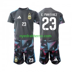 Argentina Fotballdrakt Emiliano Martinez 23 Keeper Barn Hjemmedraktsett Fotball-VM 2026 Kortermet