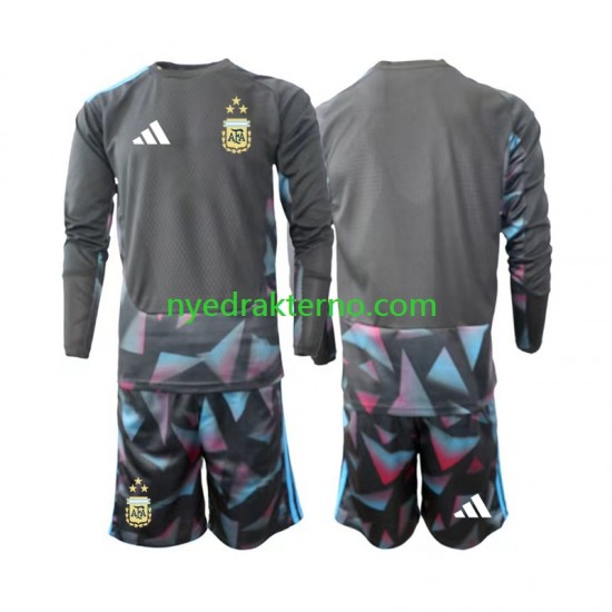 Argentina Fotballdrakt Keeper Barn Hjemmedraktsett Fotball-VM 2026 Langermet
