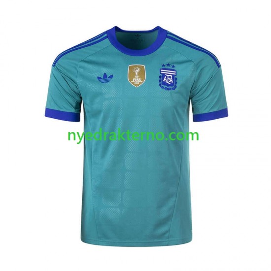 Argentina Fotballdrakt Keeper Herre Bortedraktsett Fotball-VM 2026 Kortermet