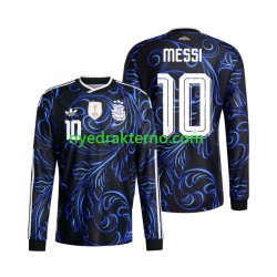 Argentina Fotballdrakt Lionel Messi 10 Herre Bortedraktsett Fotball-VM 2026 Langermet