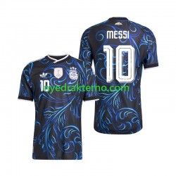 Argentina Fotballdrakt Lionel Messi 10 Herre Bortedraktsett Fotball-VM 2026 Kortermet