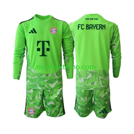 FC Bayern München Fotballdrakt Keeper Barn Hjemmedraktsett 2026-2027 Langermet