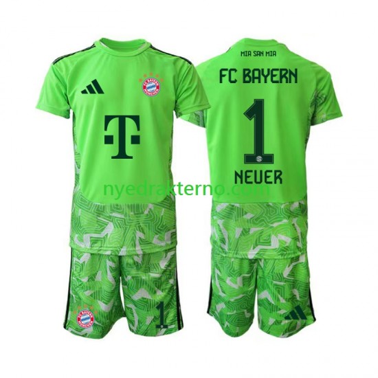 FC Bayern München Fotballdrakt Manuel Neuer 1 Keeper Barn Hjemmedraktsett 2026-2027 Kortermet