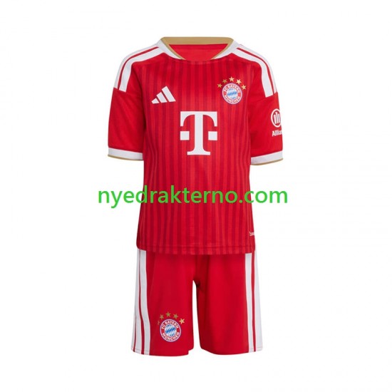 FC Bayern München Fotballdrakt Barn Hjemmedraktsett 2026-2027 Kortermet