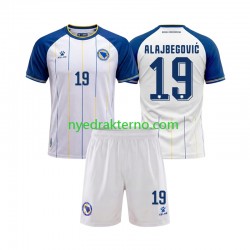 Bosnia Hercegovina Fotballdrakt Kerim Alajbegovic 19 Barn Bortedraktsett Fotball-VM 2026 Kortermet
