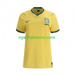 Brasil Fotballdrakt Dame Hjemmedraktsett Fotball-VM 2026 Kortermet