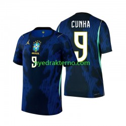 Brasil Fotballdrakt Matheus Cunha 9 Herre Bortedraktsett Fotball-VM 2026 Kortermet
