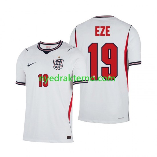 England Fotballdrakt Eberechi Eze 19 Herre Hjemmedraktsett Fotball-VM 2026 Kortermet