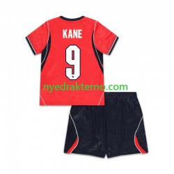 England Fotballdrakt Harry Kane 9 Barn Bortedraktsett Fotball-VM 2026 Kortermet