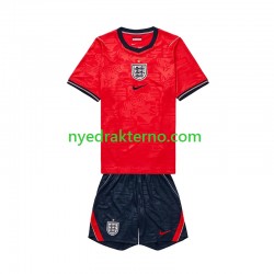 England Fotballdrakt Barn Bortedraktsett Fotball-VM 2026 Kortermet