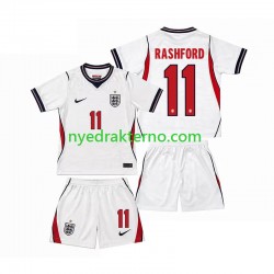 England Fotballdrakt Marcus Rashford 11 Barn Hjemmedraktsett Fotball-VM 2026 Kortermet