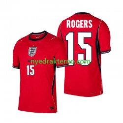 England Fotballdrakt Morgan Rogers 15 Herre Bortedraktsett Fotball-VM 2026 Kortermet