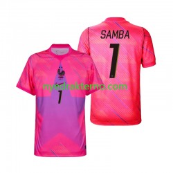 Frankrike Fotballdrakt Brice Samba 1 Keeper Herre Bortedraktsett Fotball-VM 2026 Kortermet