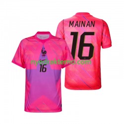 Frankrike Fotballdrakt Mike Maignan 16 Keeper Herre Bortedraktsett Fotball-VM 2026 Kortermet