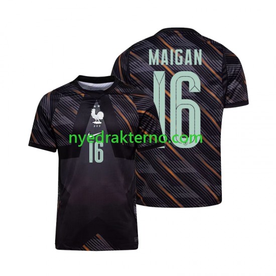 Frankrike Fotballdrakt Mike Maignan 16 Keeper Herre Hjemmedraktsett Fotball-VM 2026 Kortermet