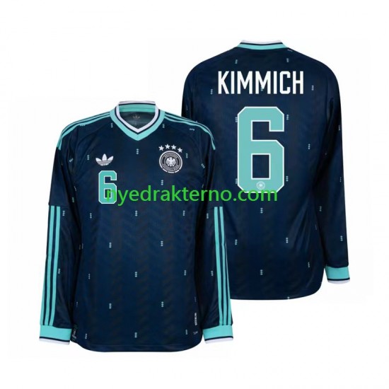Tyskland Fotballdrakt Joshua Kimmich 6 Herre Bortedraktsett Fotball-VM 2026 Langermet
