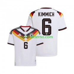 Tyskland Fotballdrakt Joshua Kimmich 6 Herre Hjemmedraktsett Fotball-VM 2026 Kortermet