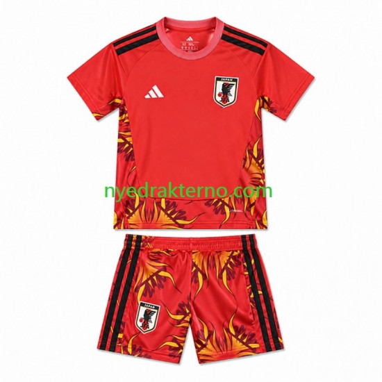 Japan Fotballdrakt Keeper Barn Hjemmedraktsett Fotball-VM 2026 Kortermet