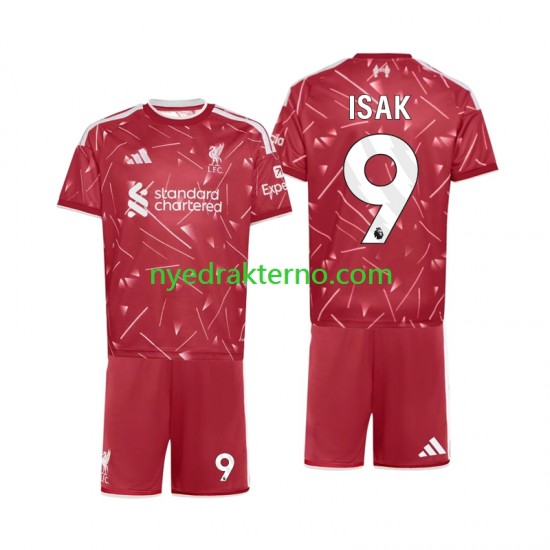Liverpool Fotballdrakt Alexander Isak 9 Barn Hjemmedraktsett 2026-2027 Kortermet