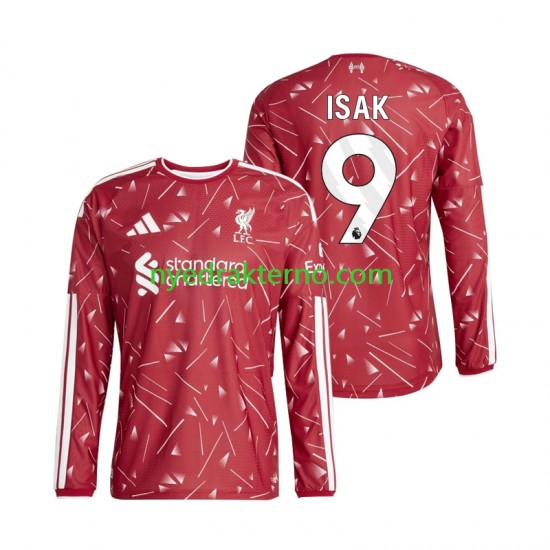 Liverpool Fotballdrakt Alexander Isak 9 Herre Hjemmedraktsett 2026-2027 Langermet