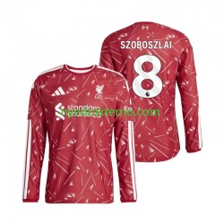 Liverpool Fotballdrakt Dominik Szoboszlai 8 Herre Hjemmedraktsett 2026-2027 Langermet