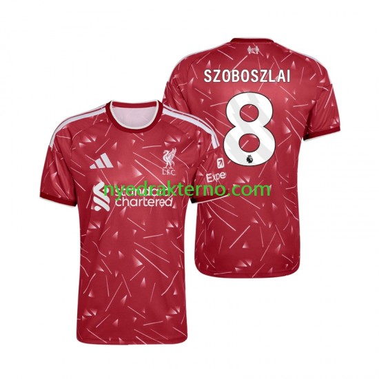Liverpool Fotballdrakt Dominik Szoboszlai 8 Herre Hjemmedraktsett 2026-2027 Kortermet