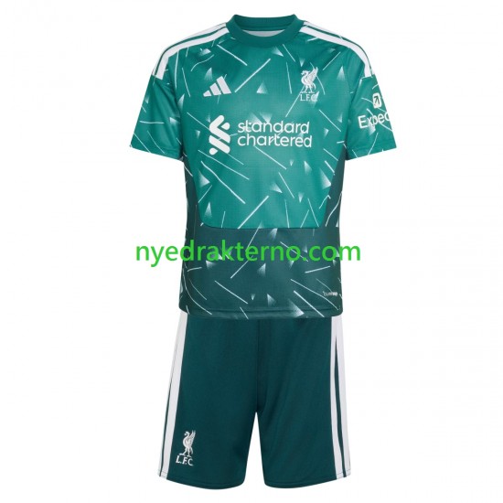 Liverpool Fotballdrakt Keeper Barn Hjemmedraktsett 2026-2027 Kortermet