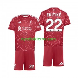 Liverpool Fotballdrakt Hugo Ekitike 22 Barn Hjemmedraktsett 2026-2027 Kortermet