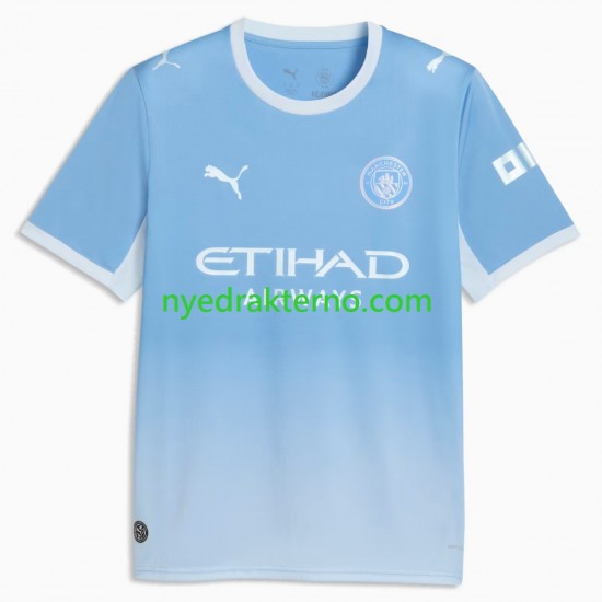 Manchester City Fotballdrakt Herre Hjemmedraktsett 2026-2027 Kortermet