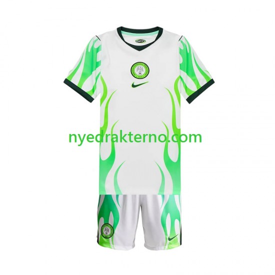 Nigeria Fotballdrakt Barn Bortedraktsett 2026 Kortermet