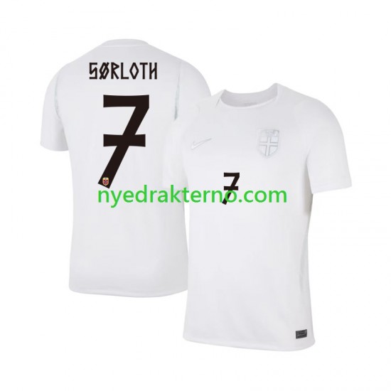 Norge Fotballdrakt Alexander Sorloth 7 Herre Tredjedraktsett Fotball-VM 2026 Kortermet