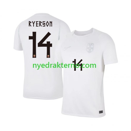 Norge Fotballdrakt Julian Ryerson 14 Herre Tredjedraktsett Fotball-VM 2026 Kortermet